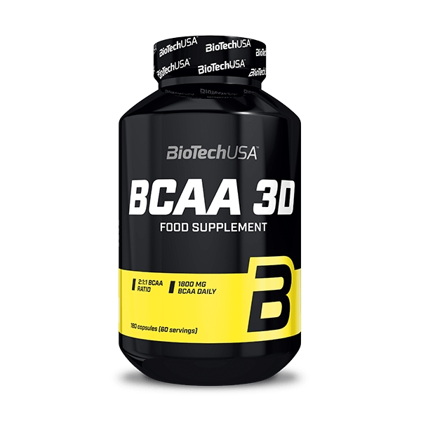 BCAA 3D - 180 Kapseln