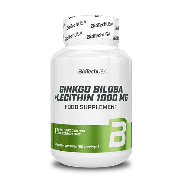 Ginkgo Biloba + Lecithin - 90 Kapseln