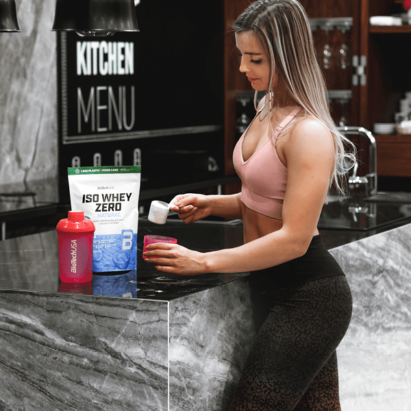 Iso Whey Zero Natural Getränkepulver auf Basis von Molkeproteinisolat - 1816 g