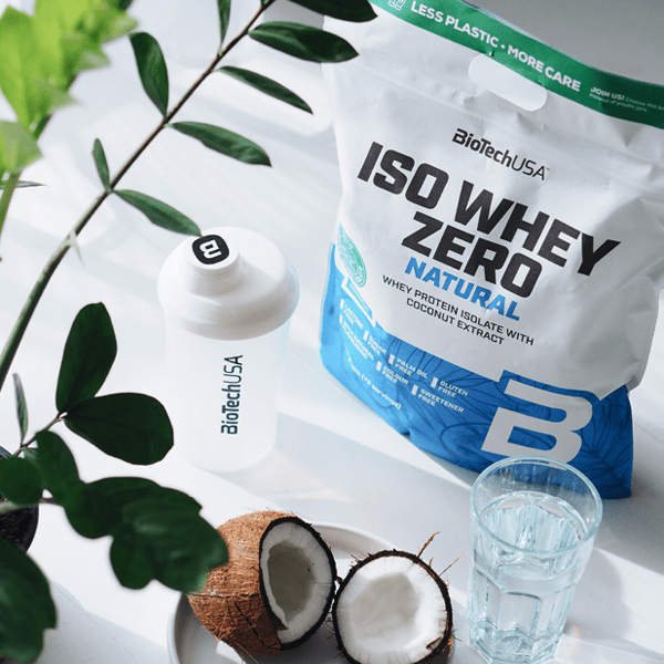 Iso Whey Zero Natural Getränkepulver auf Basis von Molkeproteinisolat - 1816 g