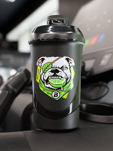 Limitált kiadású, gyűjthető shaker (menta-lime) - 600 ml