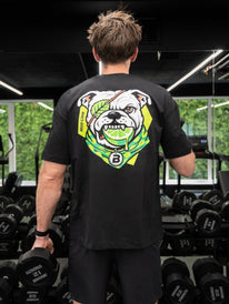 Limitált uniszex oversized póló (Menta - lime) - BioTechUSA Hungary