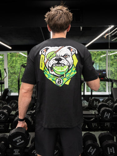 Limitált uniszex oversized póló (Menta-lime)