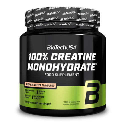 100% Creatine Monohydrate - 300 g ízesített - BioTechUSA Hungary