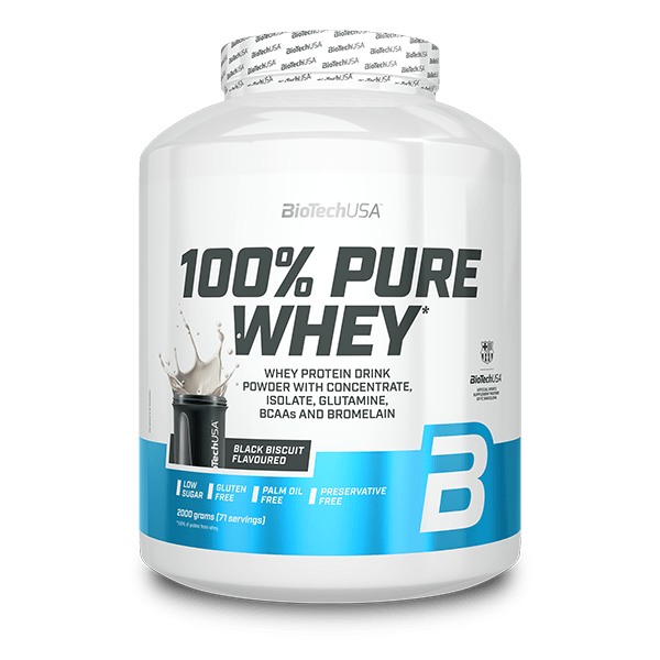 100% Pure Whey tejsavó fehérjepor - 2000 g