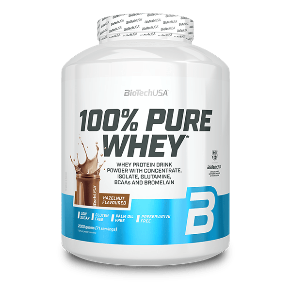 100% Pure Whey tejsavó fehérjepor - 2000 g