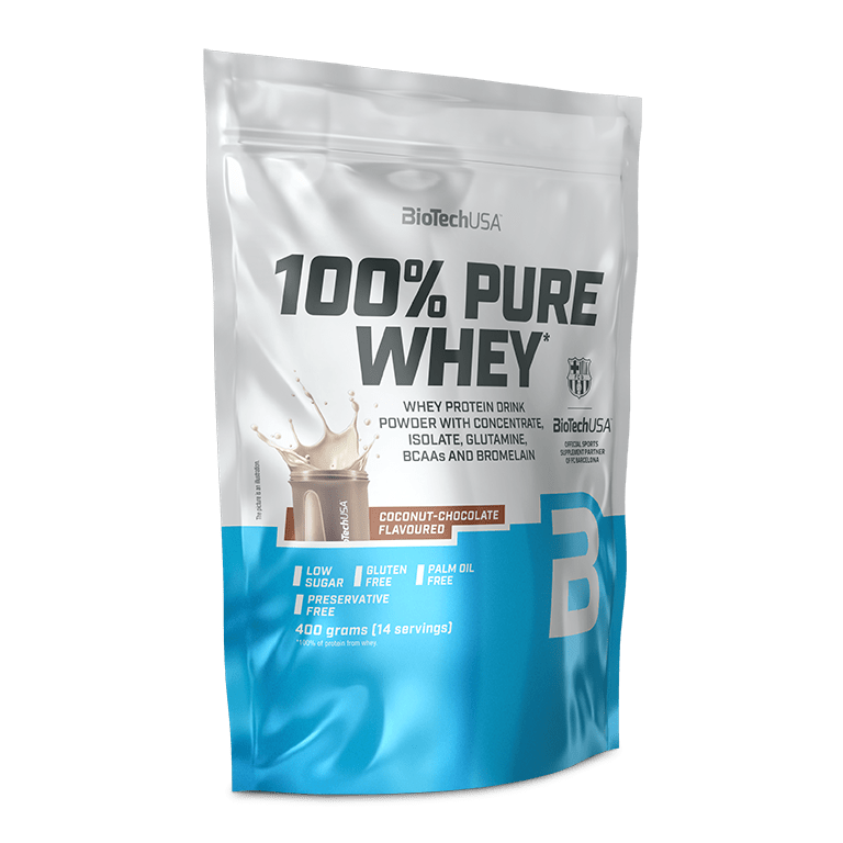 100% Pure Whey tejsavó fehérjepor - 400 g