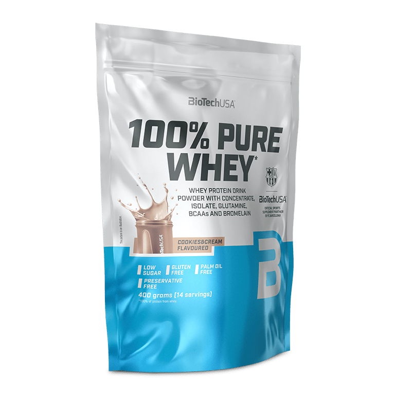 100% Pure Whey tejsavó fehérjepor - 400 g