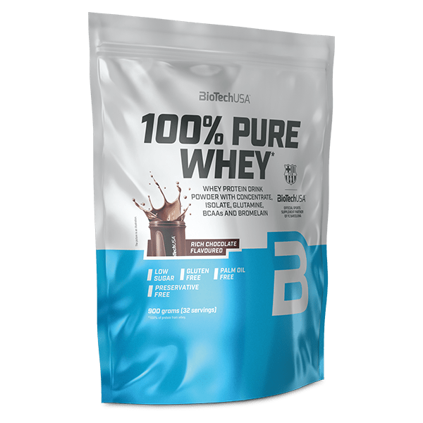 100% Pure Whey tejsavó fehérjepor - 900 g