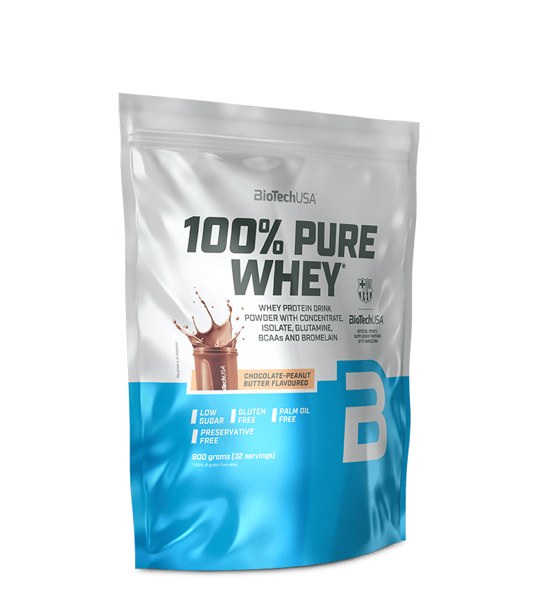 100% Pure Whey tejsavó fehérjepor - 900 g