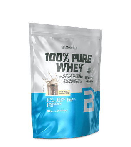 100% Pure Whey tejsavó fehérjepor - 900 g - BioTechUSA Hungary