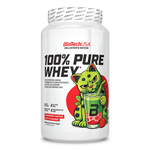100% Pure Whey - 900 g Strawberry-matcha latte