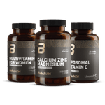 Multivitamin For Women + Calcium Zinc Magnesium + Liposomal Vitamin C from organic sources