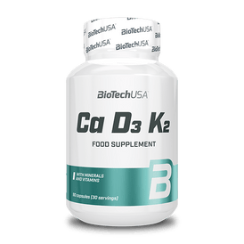 Ca D3 K2 - 90 kapszula - BioTechUSA Hungary