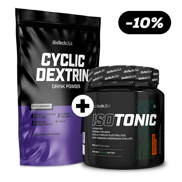 IsoTonic 600 g és Cyclic Dextrin együtt 10% kedvezménnyel