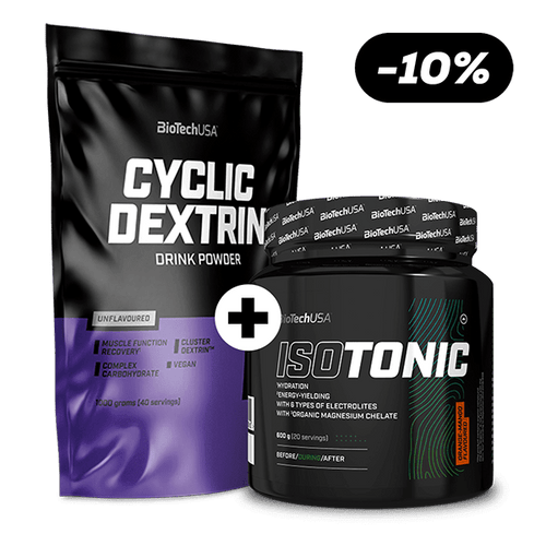 IsoTonic 600 g és Cyclic Dextrin együtt 10% kedvezménnyel