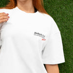 Limitált uniszex oversized póló (Eper-matcha)