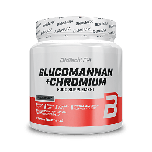 Glucomannan + Chromium étrendkiegészítő italpor - 225 g