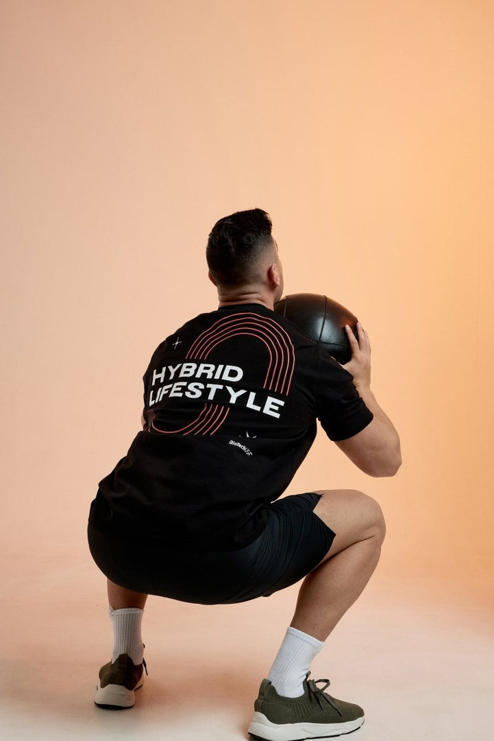 HYBRID Lifestyle férfi póló