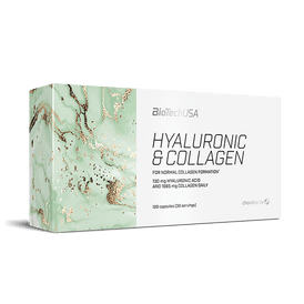 Hyaluronic & Collagen - 120 kapszula - BioTechUSA Hungary