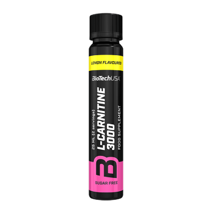 L - Carnitine 3 000 mg Ampulla - 25 ml - BioTechUSA Hungary