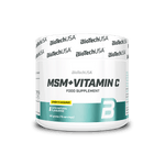MSM + Vitamin C - 150 g - BioTechUSA Hungary