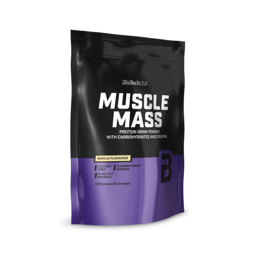 Muscle Mass szénhidrát - és fehérjetartalmú italpor - 1000 g - BioTechUSA Hungary