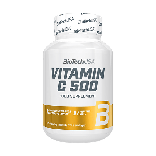 Vitamin C 500 - 120 rágótabletta - BioTechUSA Hungary