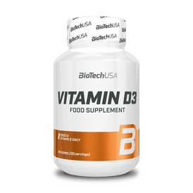 Vitamin D3 - 120 tabletta - BioTechUSA Hungary