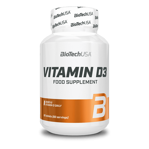 Vitamin D3 - 60 tabletta - BioTechUSA Hungary
