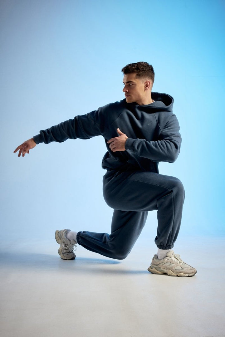RISE COMFORT férfi kapucnis pulóver