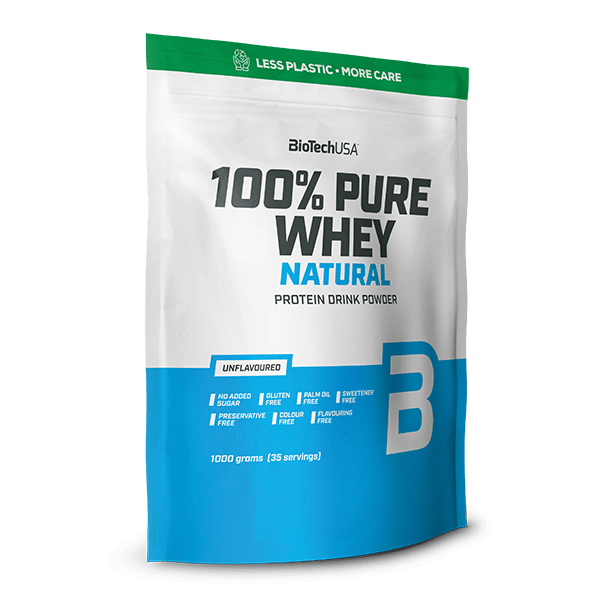 100% Pure Whey Natural Molkenprotein-Konzentrat Getränkepulver - 1000 g