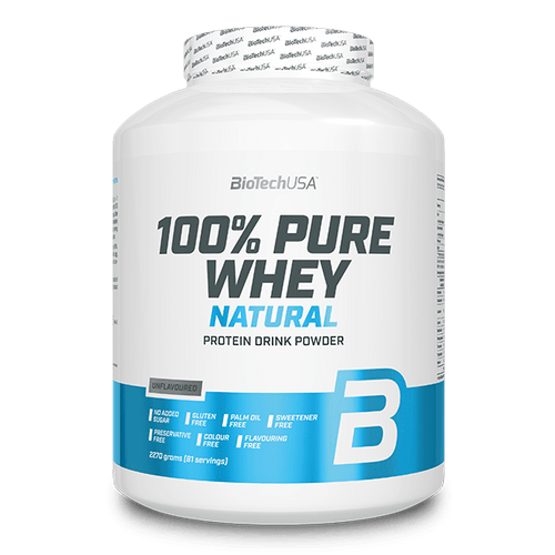 100% Pure Whey Natural Molkenprotein-Konzentrat Getränkepulver - 2270 g