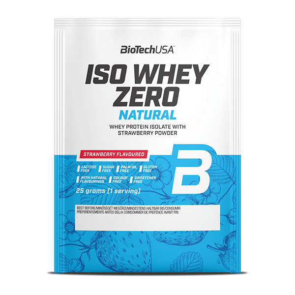 Iso Whey Zero Natural - 25 g Erdbeere