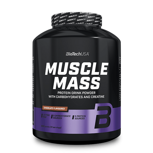 Muscle Mass kohlenhydrat- und eiweißhaltiges Getränkepulver - 4000 g