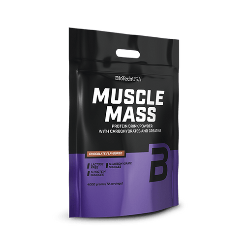 Muscle Mass kohlenhydrat- und eiweißhaltiges Getränkepulver - 4000 g